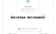 聊天工具可加密（聊天工具加密软件）