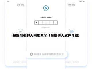 蝙蝠加密聊天网址大全（蝙蝠聊天软件介绍）