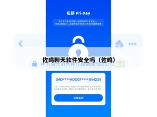 佐鸣聊天软件安全吗（佐鸣）