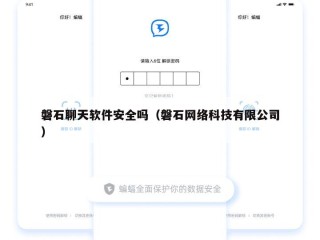 磐石聊天软件安全吗（磐石网络科技有限公司）