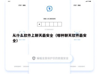 从什么软件上聊天最安全（哪种聊天软件最安全）