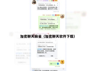加密聊天麻雀（加密聊天软件下载）
