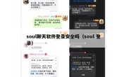 soul聊天软件登录安全吗（soul 登录）