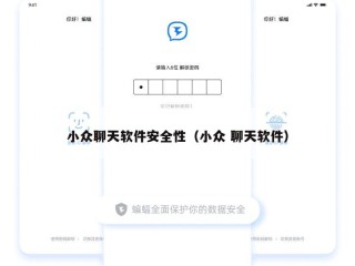小众聊天软件安全性（小众 聊天软件）