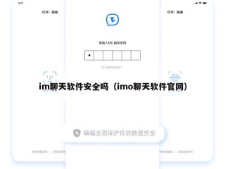 im聊天软件安全吗（imo聊天软件官网）