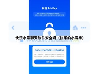 快乐小号聊天软件安全吗（快乐的小号手）