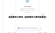 加密聊天小黄鸡（加密聊天小黄鸡表情包）