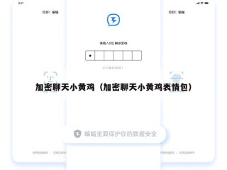 加密聊天小黄鸡（加密聊天小黄鸡表情包）