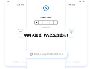 yy聊天加密（yy怎么加密码）