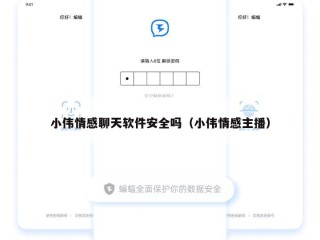 小伟情感聊天软件安全吗（小伟情感主播）