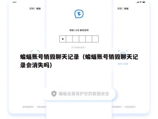 蝙蝠账号销毁聊天记录（蝙蝠账号销毁聊天记录会消失吗）