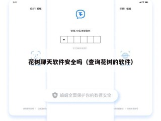 花树聊天软件安全吗（查询花树的软件）