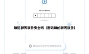 锁码聊天软件安全吗（密码锁的聊天软件）
