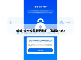 蝙蝠-安全交易聊天软件（蝙蝠chat）