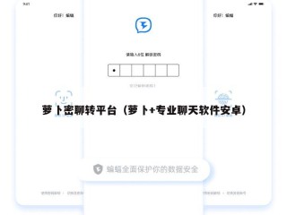 萝卜密聊转平台（萝卜+专业聊天软件安卓）