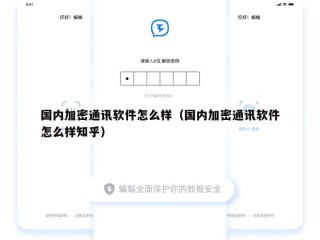 国内加密通讯软件怎么样（国内加密通讯软件怎么样知乎）