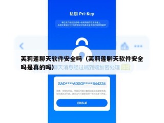 芙莉莲聊天软件安全吗（芙莉莲聊天软件安全吗是真的吗）
