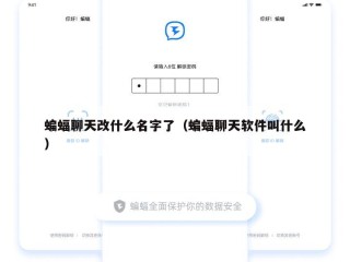 蝙蝠聊天改什么名字了（蝙蝠聊天软件叫什么）