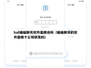 bat蝙蝠聊天软件是腾讯吗（蝙蝠聊天的软件是哪个公司研发的）
