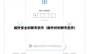 国外安全的聊天软件（国外好的聊天软件）