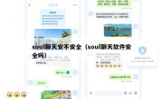 soul聊天安不安全（soul聊天软件安全吗）