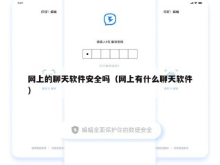 网上的聊天软件安全吗（网上有什么聊天软件）