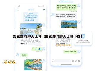 加密即时聊天工具（加密即时聊天工具下载）