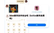 bbm聊天软件安全吗（botim聊天收费吗）