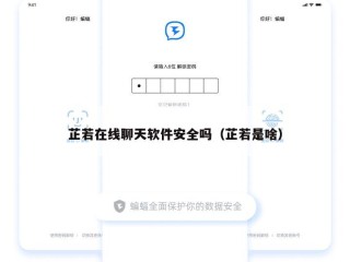 芷若在线聊天软件安全吗（芷若是啥）