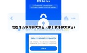 现在什么软件聊天安全（哪个软件聊天安全）