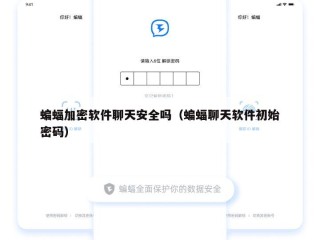 蝙蝠加密软件聊天安全吗（蝙蝠聊天软件初始密码）