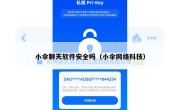小伞聊天软件安全吗（小伞网络科技）