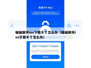 蝙蝠聊天ios下载不了怎么办（蝙蝠聊天ios下载不了怎么办）
