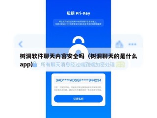 树洞软件聊天内容安全吗（树洞聊天的是什么app）