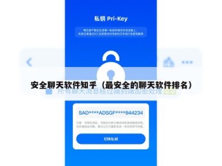 安全聊天软件知乎（最安全的聊天软件排名）