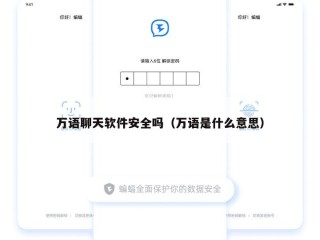 万语聊天软件安全吗（万语是什么意思）