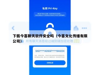 下载今喜聊天软件安全吗（今喜文化传播有限公司）