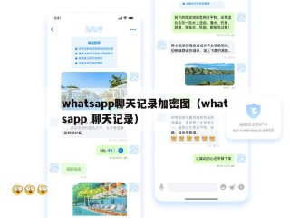 whatsapp聊天记录加密图（whatsapp 聊天记录）