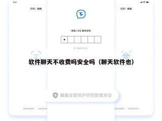 软件聊天不收费吗安全吗（聊天软件也）