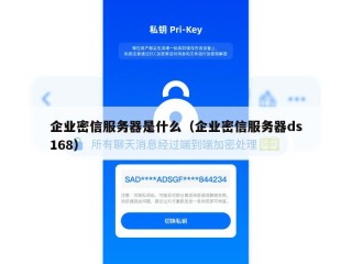 企业密信服务器是什么（企业密信服务器ds168）