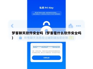 梦客聊天软件安全吗（梦客是什么软件安全吗）