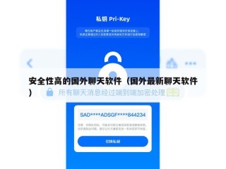 安全性高的国外聊天软件（国外最新聊天软件）