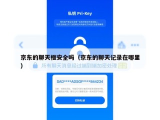 京东的聊天框安全吗（京东的聊天记录在哪里）
