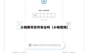 小晓聊天软件安全吗（小晓视频）