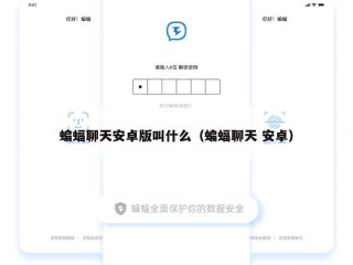 蝙蝠聊天安卓版叫什么（蝙蝠聊天 安卓）