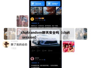 chatrandom聊天安全吗（chat session）
