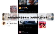 蝙蝠加密聊天是干嘛的（蝙蝠聊天怎么加密）