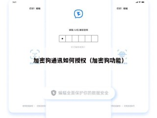 加密狗通讯如何授权（加密狗功能）