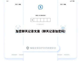 加密聊天记录文案（聊天记录加密码）