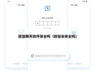 政信聊天软件安全吗（政信会安全吗）